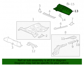 Защита заднего бампера Honda CRV 12-16