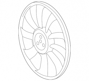 Rotor ventilator răcire dreapta pentru Lexus UX250h UX300h 19-26