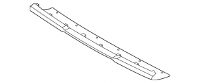 Нижняя накладка переднего бампера BMW X3 G01 22-24