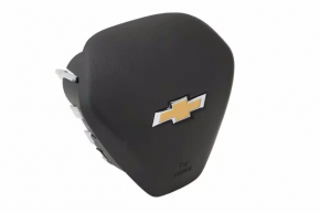 Подушка безопасности airbag в руль водительская Chevrolet Malibu 16-25 черная