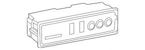 USB HUB, SD Mercedes C-class W205 15-18