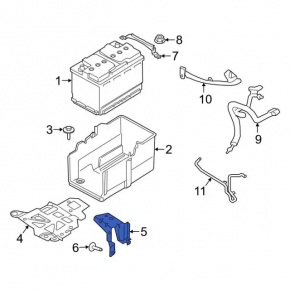 Suport baterie Ford Escape MK4 20-