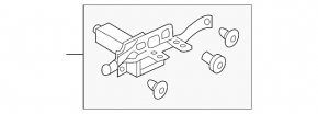 Motor pentru reglarea înălțimii scaunului pasagerului Volkswagen ID.4 21-22