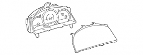 Щиток приборов Toyota Solara 04-05 143к мили, царапины
