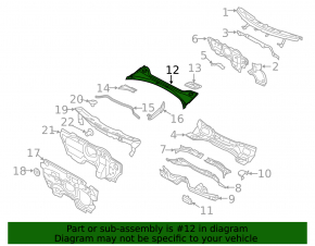 Решетка дворников пластик Audi Q3 8U 15-18
