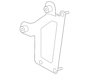 Кронштейн блока ECU компьютера двигателя Nissan Leaf 18-24