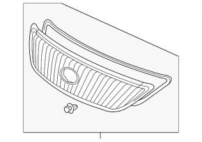 Решетка радиатора grill Lexus RX300 RX330 04-07