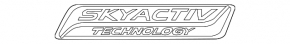 Эмблема значок SKYACTIV крышки багажника Mazda 6 18