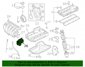 Дроссельная заслонка VW Beetle 12-14 2.5