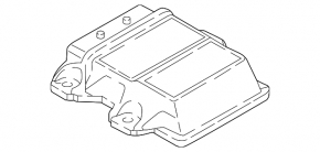 Модуль srs airbag компьютер подушек безопасности VW Atlas 21-23