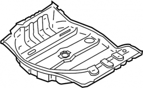 Корыто багажника Infiniti G25 G35 G37 4d 06-15