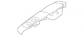 Накладка управления стеклоподъемником передним правым Subaru Impreza WRX GH 08-10