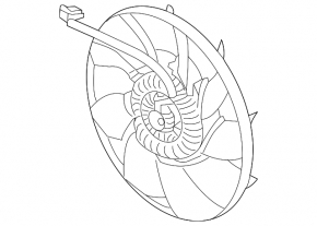 Ventilator de răcire Land Rover Range Rover 13-21 3.0, 5.0
