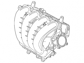 Коллектор впускной Mazda3 MPS 12-13 2.0, 2.3, 2.5