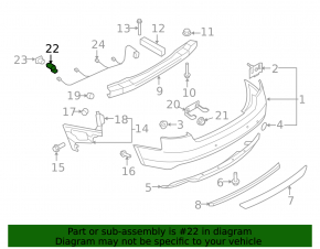 Senzori de parcare exteriori față Audi Q3 8U 15-18