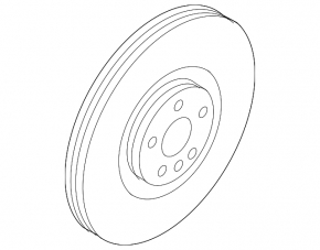 Disc frana spate stanga Volvo XC40 19-25 280/12mm