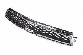 Решетка радиатора grill верхняя Chevrolet Malibu 13 дорест черн