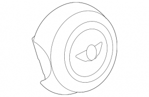 Подушка безопасности airbag в руль водительская Mini Cooper Countryman R60 10-16