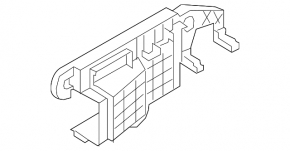 Кронштейн BCM Body Control Module Audi E-Tron 19-23