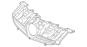 Решетка радиатора grill Toyota Prius 30 10-11 дорест