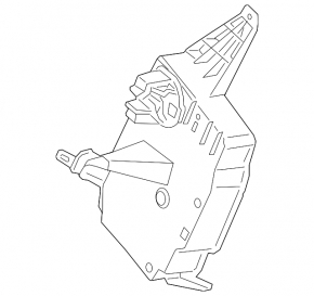Корпус блока ECU Lincoln MKC 15-19 2.3T, 15-16 2.0T в сборе 2 части