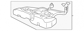 Rezervorul de combustibil Honda Accord 13-17