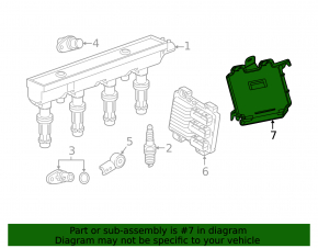 Кронштейн блока ECU Chevrolet Volt 14-15 рест
