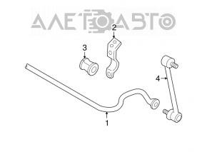 Bară stabilizatoare spate pentru Toyota Avalon 2006-2012