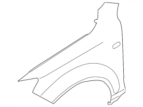 Aripa dreapta fata Audi Q7 4L 10-15 aluminiu nou neoriginal
