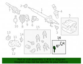 Ключ Subaru Forester 16-18 SJ 4 кнопки