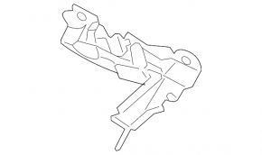 Замок капота Nissan Maxima A36 16-23