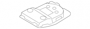 Lampa fata Lexus IS250 IS300 IS350 06-13 gri, sub trapa, zgarieturi, capacul este greu de deschis