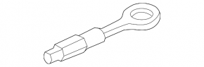 Clema de tractare Porsche Panamera 10-16
