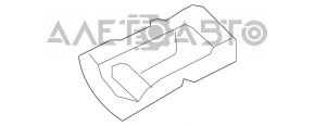 Ручка двери внутренняя передняя правая Mercedes W164 ML