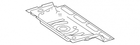 Корыто багажника Mercedes A-class V177 19-22