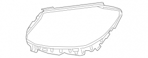 Уплотнитель фары передний правый Mercedes C-class W205 19-21