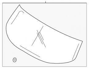 Стекло двери багажника Ford C-max MK2-