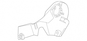 Ornamente scaun șofer Mercedes H247 GLA 20-26 negru, zgârieturi