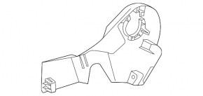 Ornamente scaun șofer Mercedes H247 GLA 20-26 negru, zgârieturi