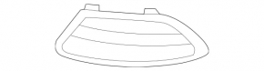 Решетка радиатора grill верхняя правая Mercedes CLS-class C218 12-14 AMG pkg