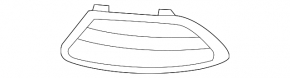 Решетка радиатора grill верхняя правая Mercedes CLS-class C218 12-14 AMG pkg