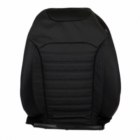 Водительское сидение Ford Edge 15-24 без airbag, кожа черн