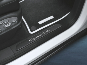 Комплект ковриков салона ткань Porsche Cayenne 958 11-15 черные