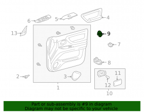 Кнопка открытия двери багажника Lexus RX300 RX330 RX350 RX400h 04-09