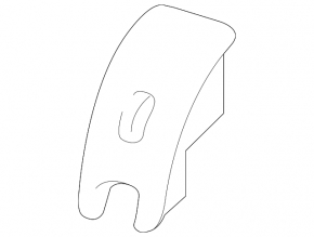 Dop de fixare scaun spate Audi A5 F5 20-25 5D Isofix, maro