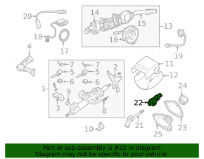 Рулевой карданчик крестовина Lexus RX300 98-03