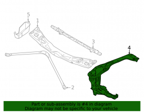 Окуляр фары правый BMW 2 F44 20-24