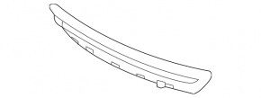 Нижняя решетка переднего бампера Infiniti G25 G35 G37 10-14