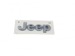 Эмблема логотип JEEP двери багажника Jeep Grand Cherokee WL 22-23 PHEV хром