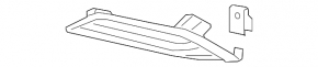 Заглушка глушителя левая Honda Accord 18-22 EXL, touring